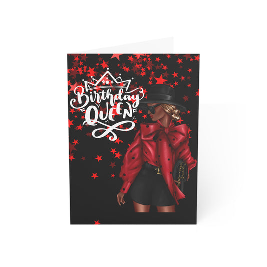 Birthday Queen Greeting Cards