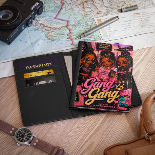 Pink Girls Trip Travel | Passport Holder