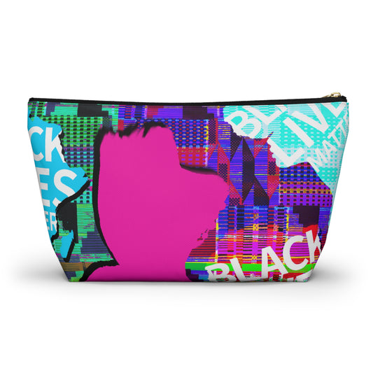 Black Lives Matter Accessory Pouch — T‑Bottom Bag