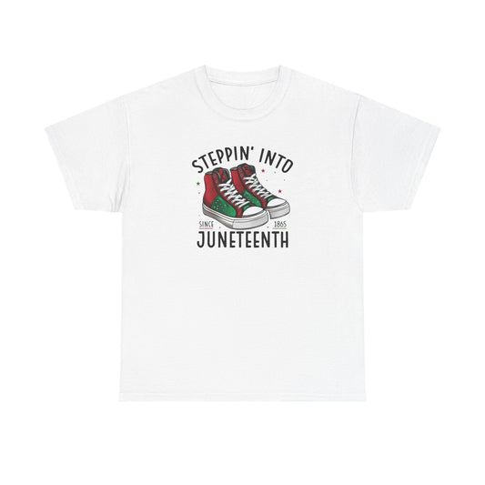 Steppin’ Into Juneteenth Unisex T-Shirt