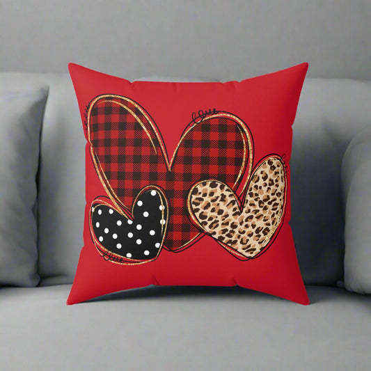 Be Mine Valentine's Square Pillow