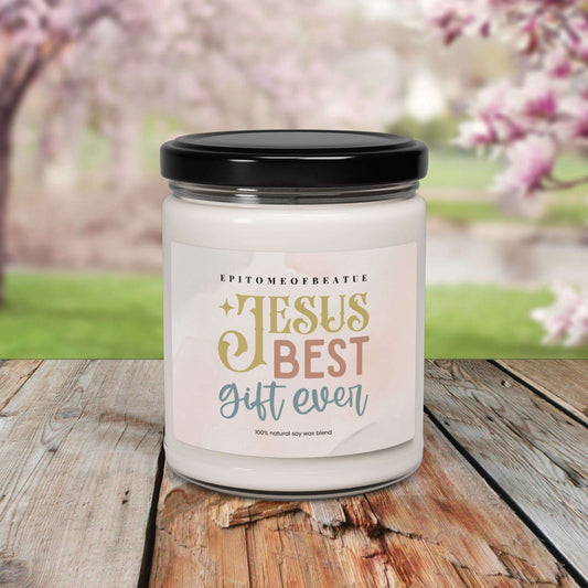 Jesus Best Gift Ever Scented Soy Candle - 9oz