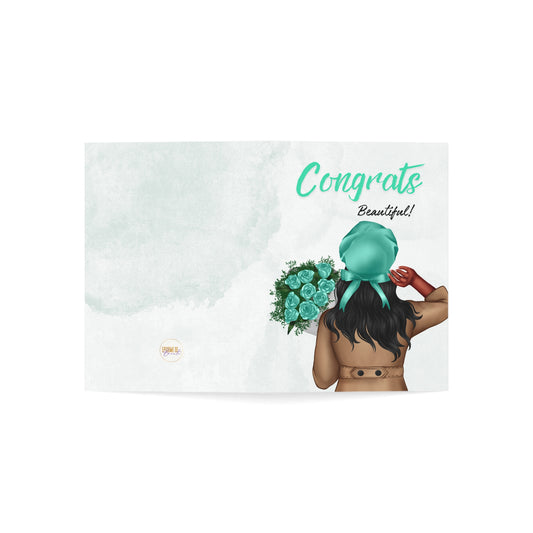 Elegant Congrats Greeting Cards - Beautiful Design for Celebrations