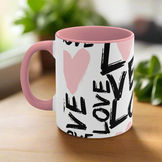 Love Accent Coffee Mug