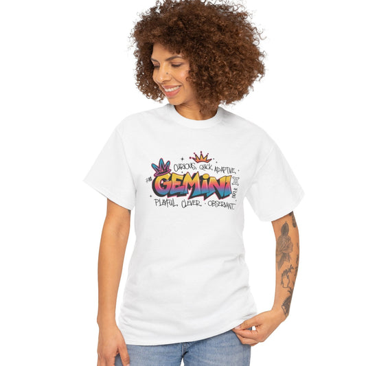Graffiti Gemini Zodiac Tee