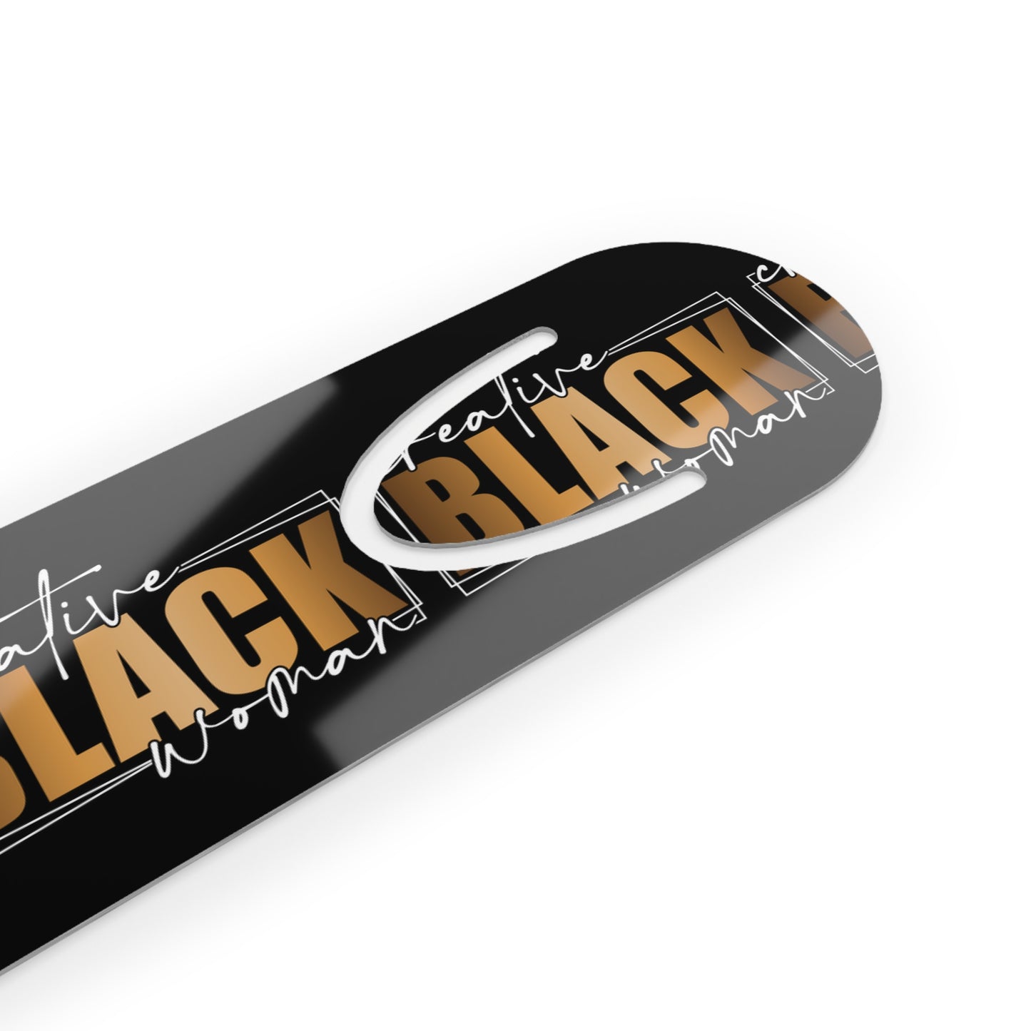 Creative Black Woman-Stylish Metal Bookmark