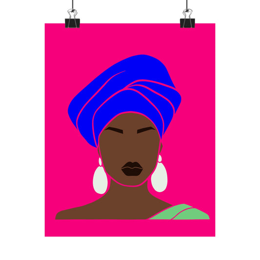 Afrocentric Wall Art Poster