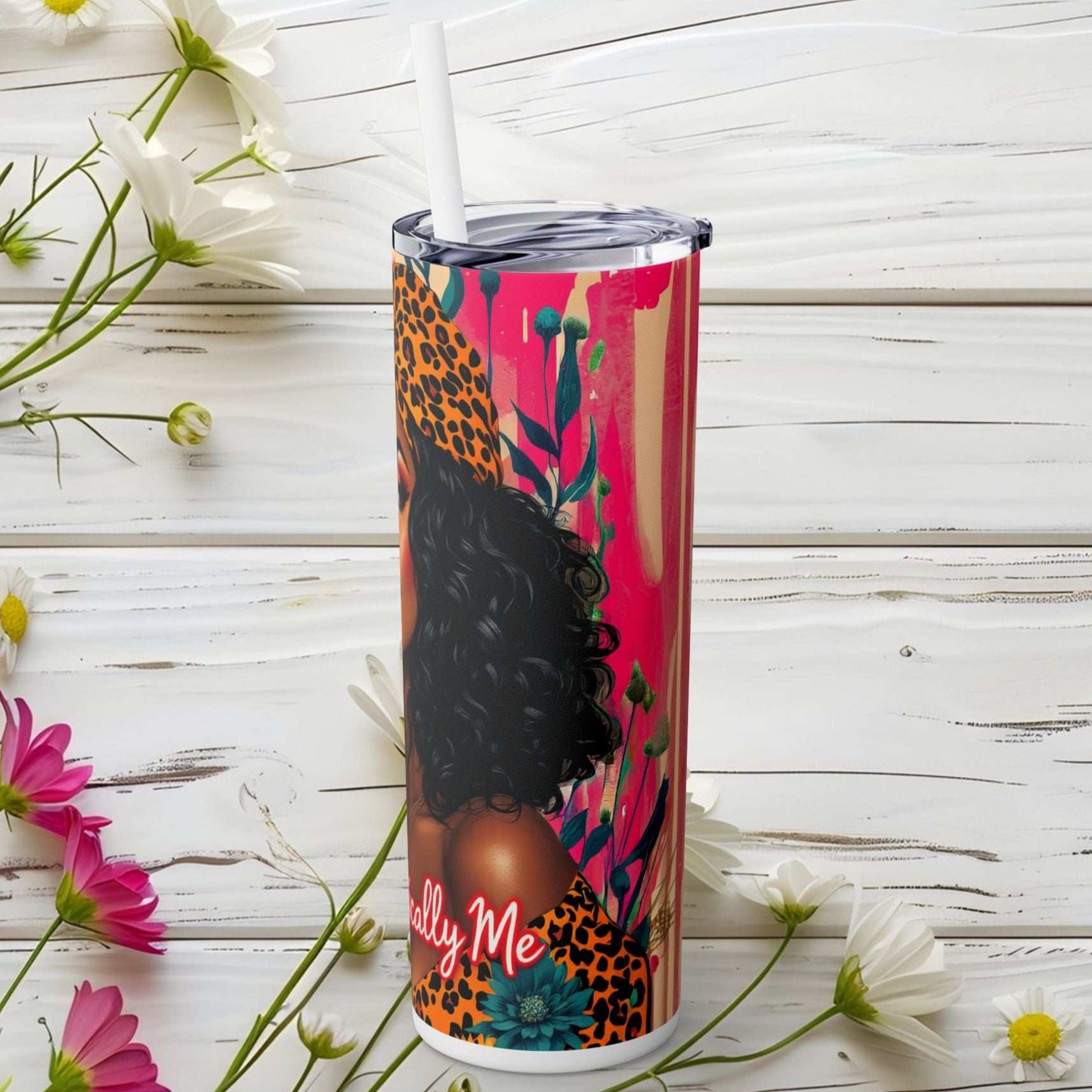 Unapologetic Skinny Tumbler: Bold, Beautiful, and Practical
