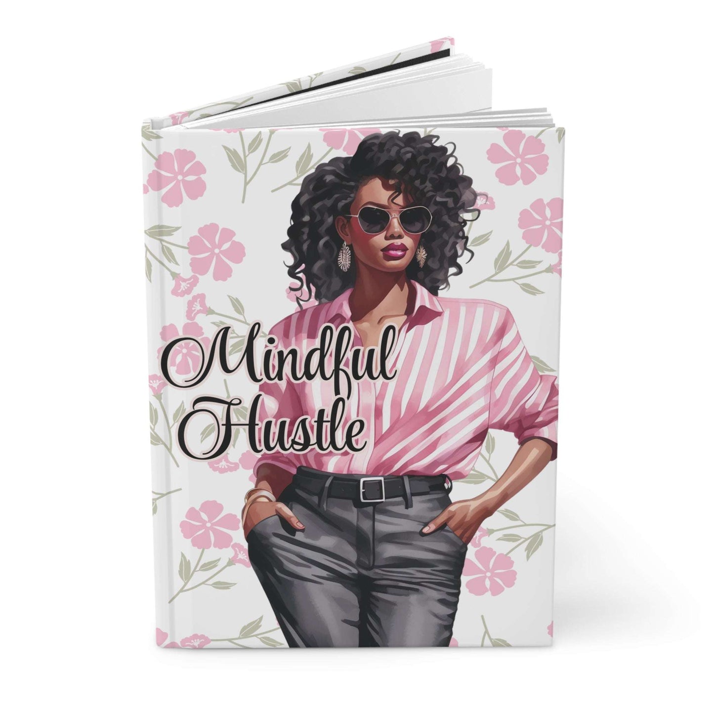 Chic Mindful Hustle Hardcover Journal for Creative Souls