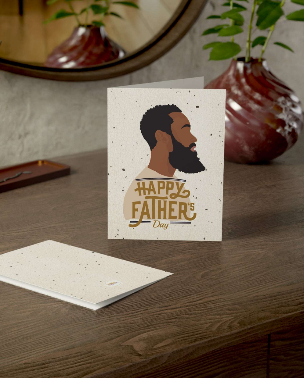 Eco-Friendly Father's Day Greeting Cards - 1 or 10pc
