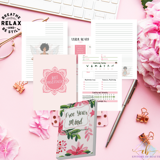 Free Your Mind: Meditation and Mindfulness Journal-Journal-Epitome of Beaute