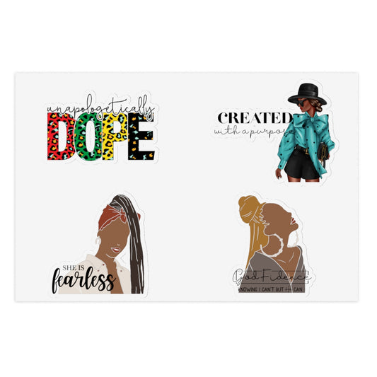 Dope Girl Sticker Sheets