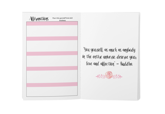 Skin Deep: Self Love and Reflection Journal-Journal-Epitome of Beaute