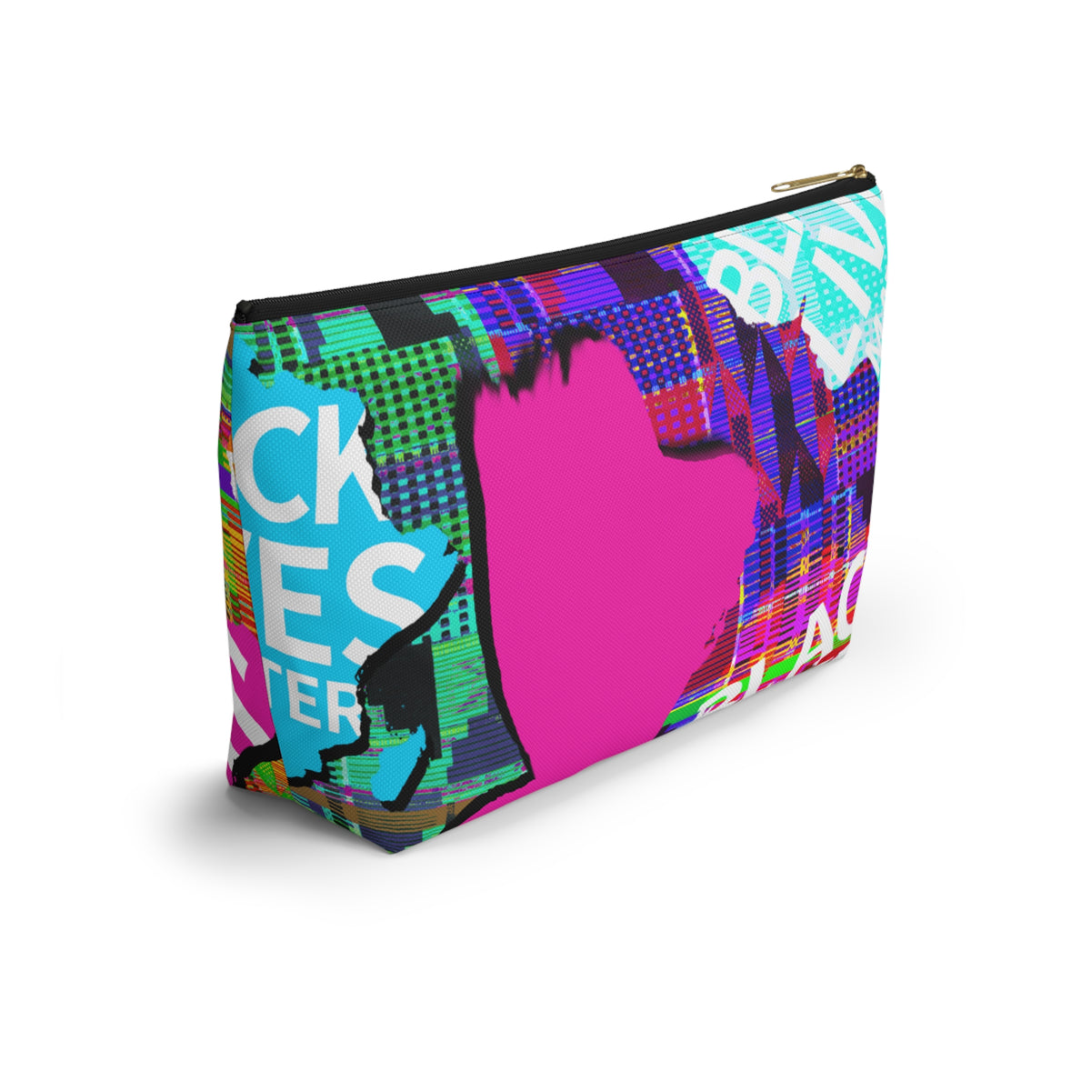 Black Lives Matter Accessory Pouch — T‑Bottom Bag