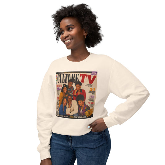 Vintage Culture TV Magazine Cover Sweatshirt | Crewneck