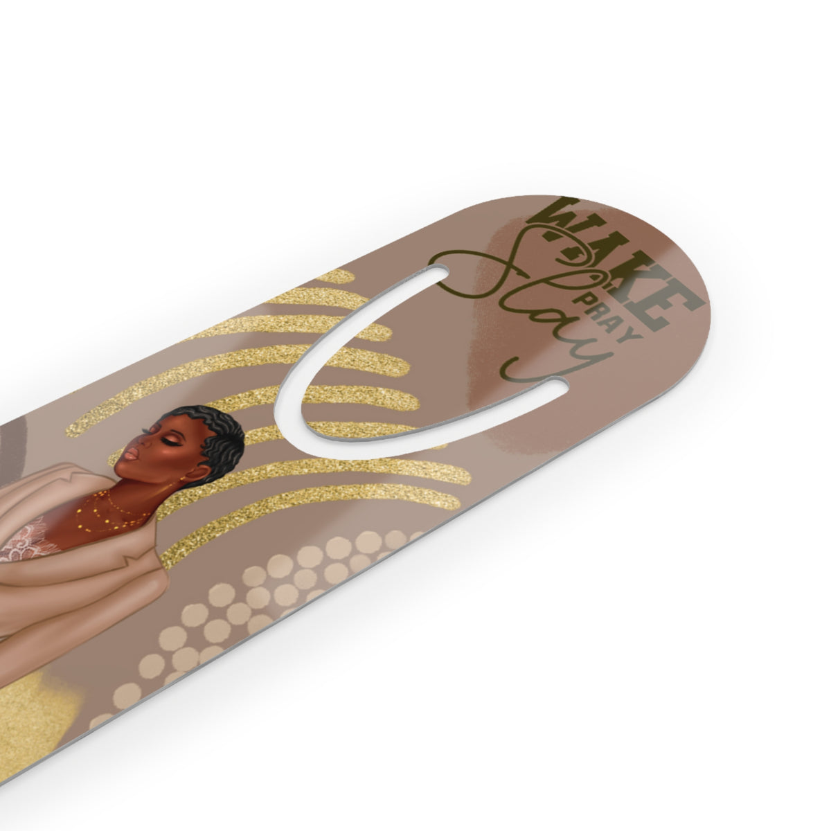 Wake Pray Slay' Bookmark — Lightweight Aluminum