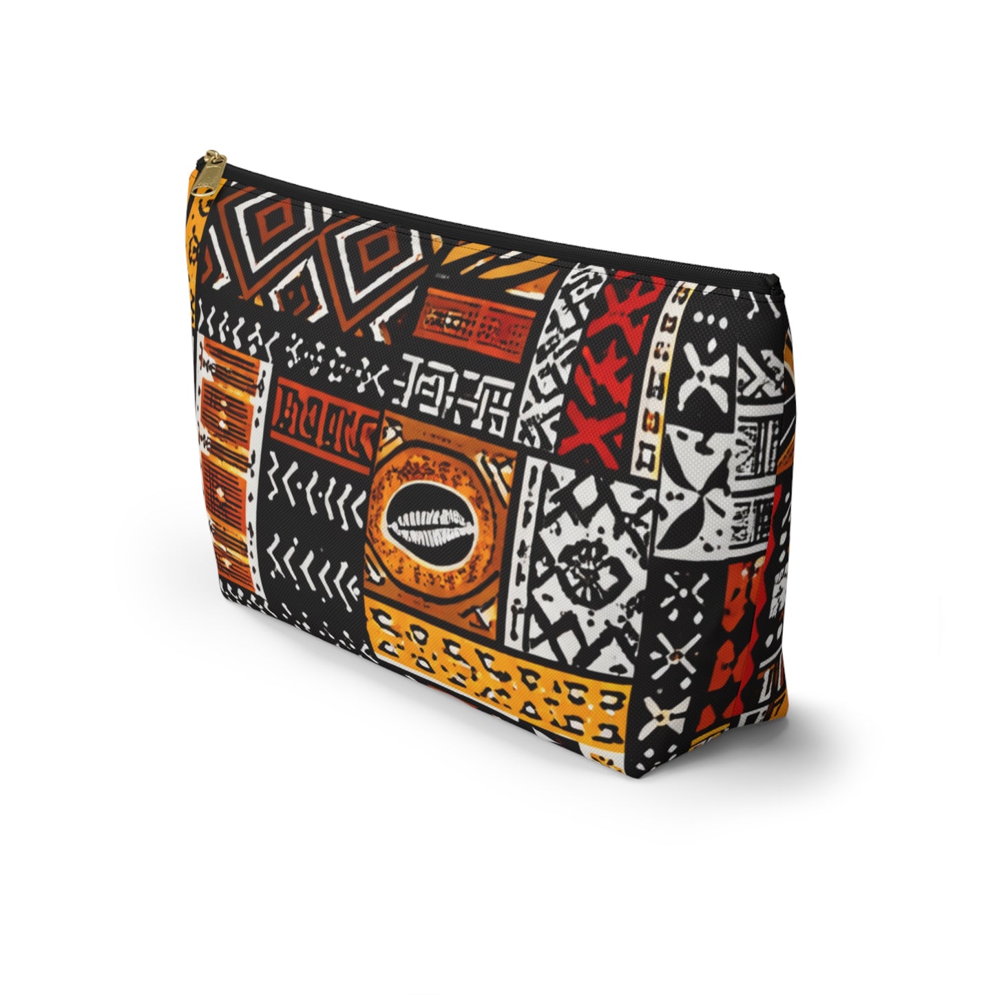 Tribal Patchwork Accessory Pouch