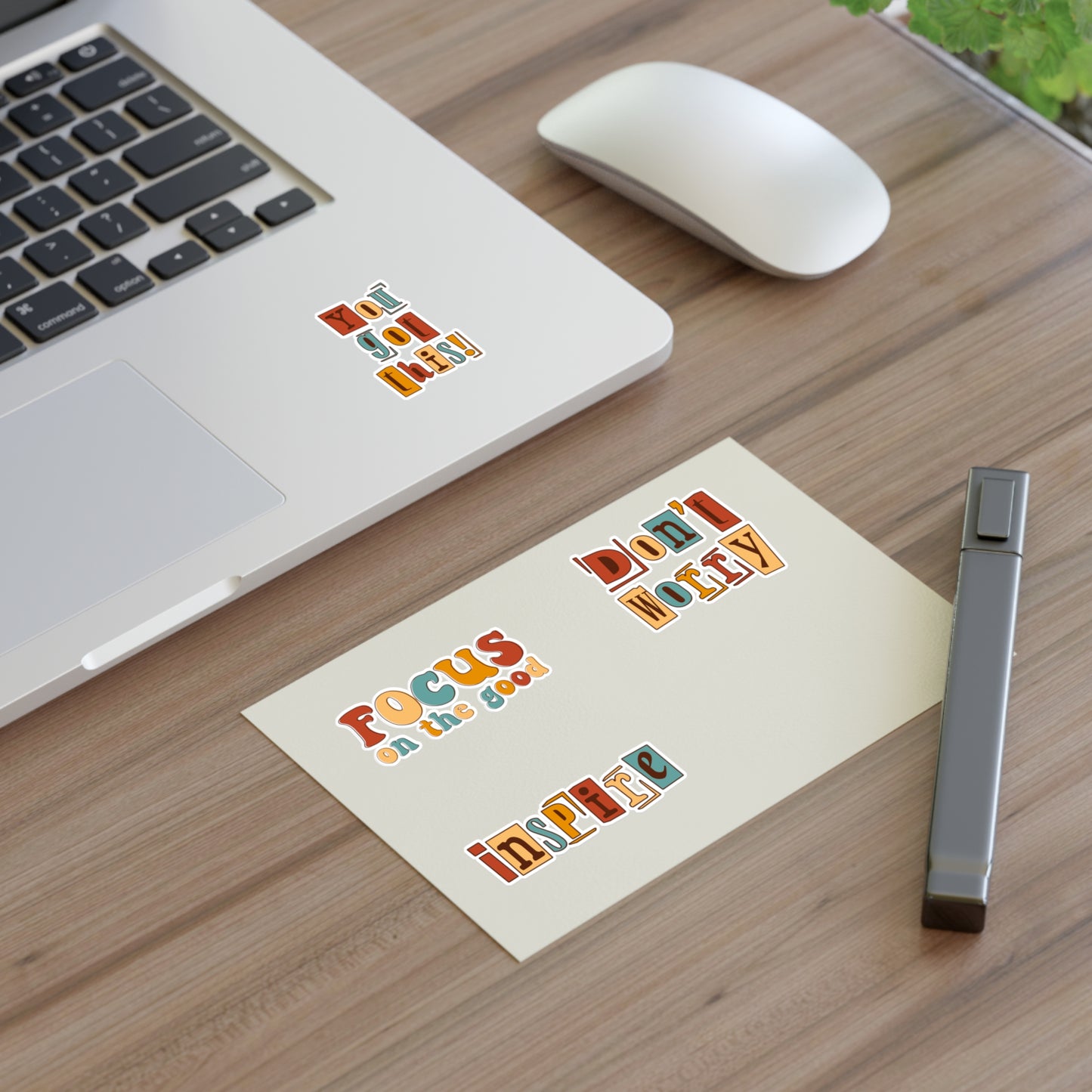 Motivational Quote Sticker Pack | Waterproof Vinyl Decals