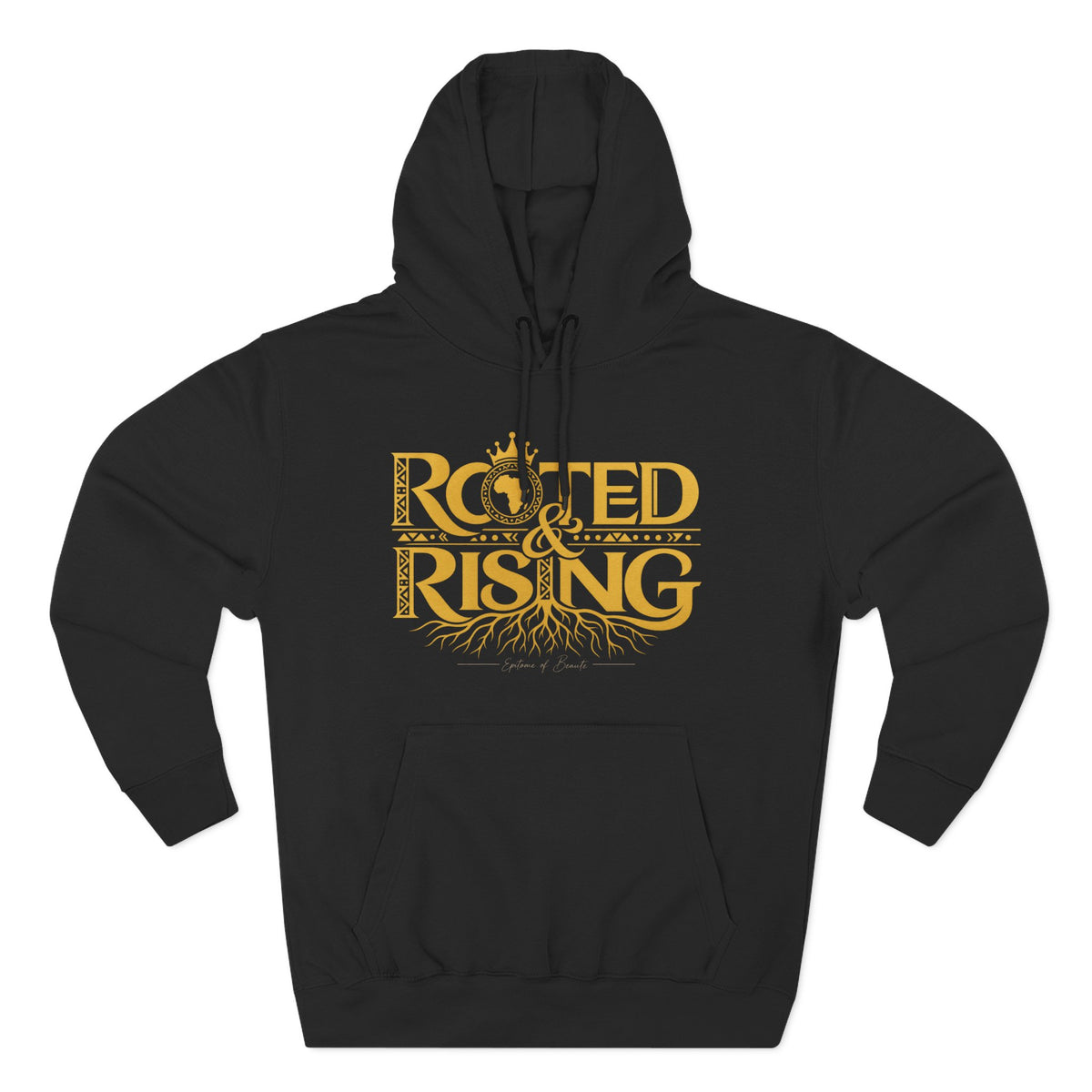 Rooted & Rising — Graphic Hoodie