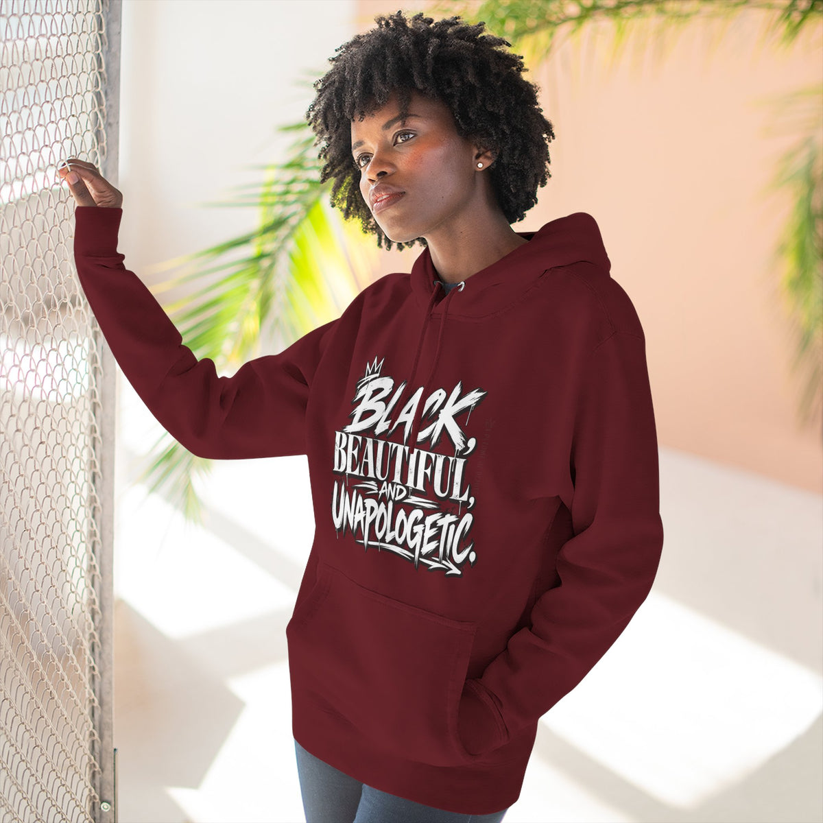 Black, Beautiful, and Unapologetic | Graphic Hoodie