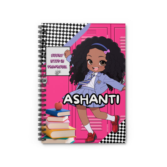 Personalized Spiral Notebook-Every Step is Progress