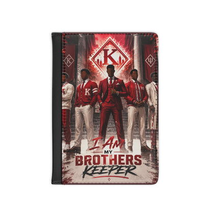 Passport Cover — "I Am My Brothers Keeper" Brotherhood Travel Wallet