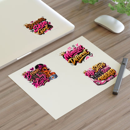 Brown Skin Girl Sticker | Black Girl Empowerment Decal