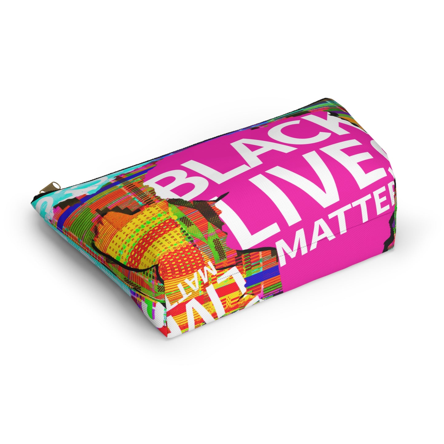 Black Lives Matter Accessory Pouch — T‑Bottom Bag