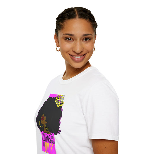 July Queen Birthday T-Shirt