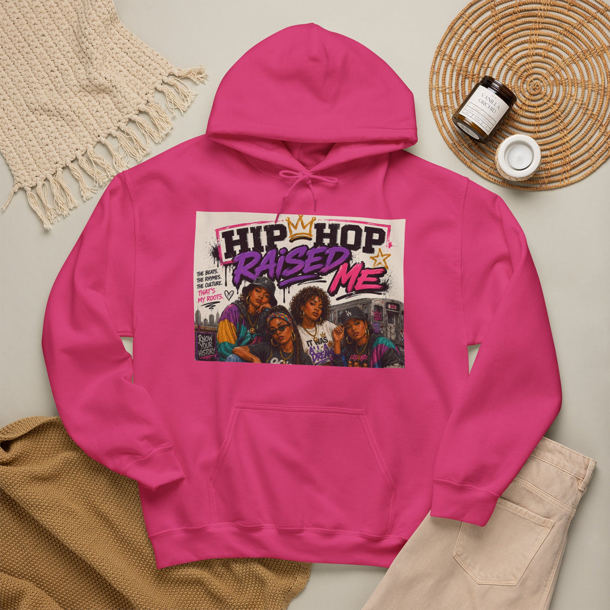 Hip Hop Raised Me Hoodie