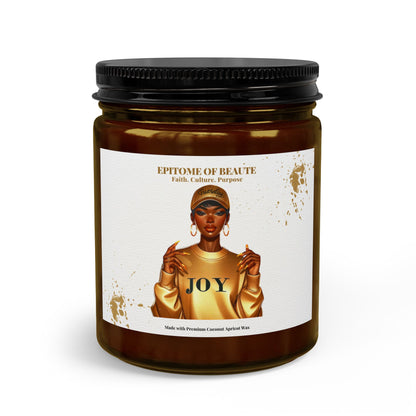 Joy Scented Candle Set with Wick Trimmer