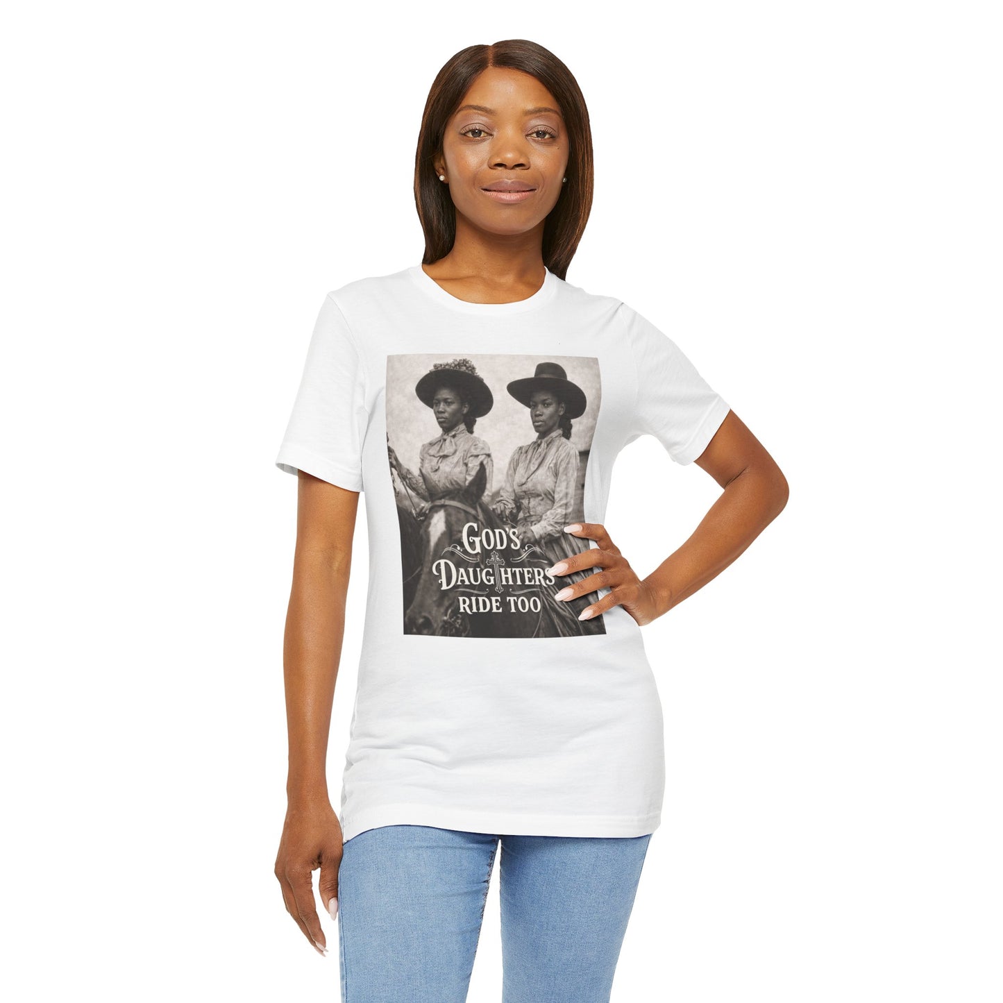 God's Daughters Ride Too Tee