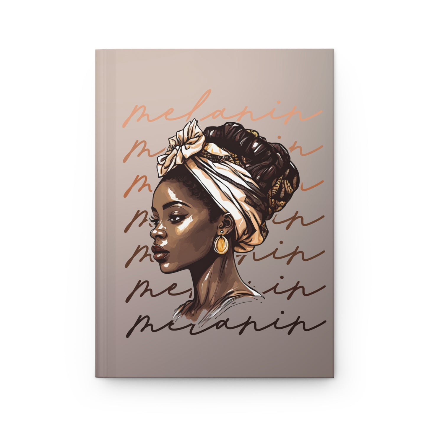 Melanin Hardcover Journal