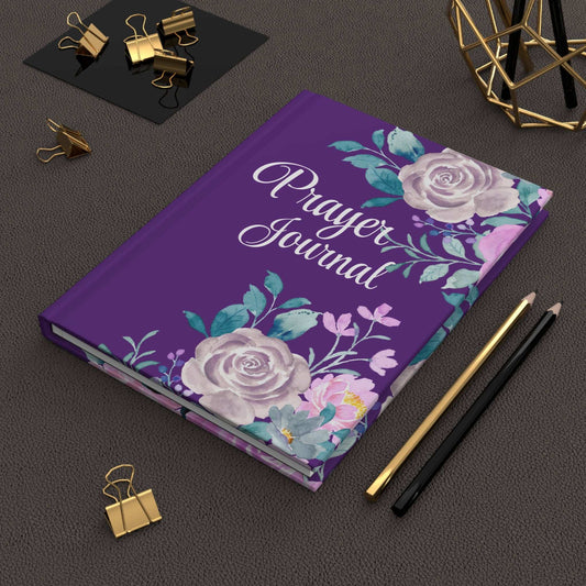 Floral Prayer Journal - Hardcover Matte Finish for Reflection and Gratitude