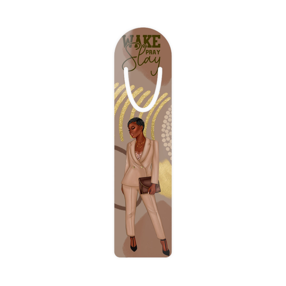 Wake Pray Slay' Bookmark — Lightweight Aluminum