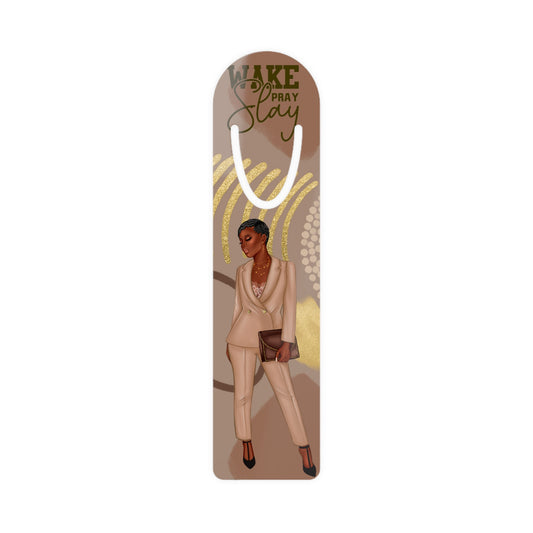 Wake Pray Slay' Bookmark — Lightweight Aluminum