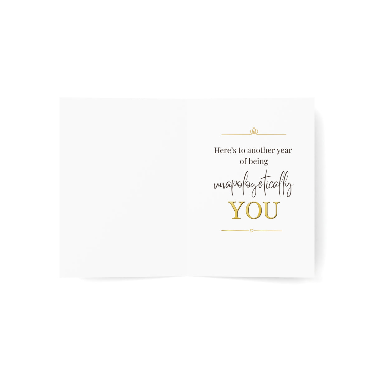 Boss Lady Birthday Greeting Cards - Stylish & Elegant (1 & 10pcs)