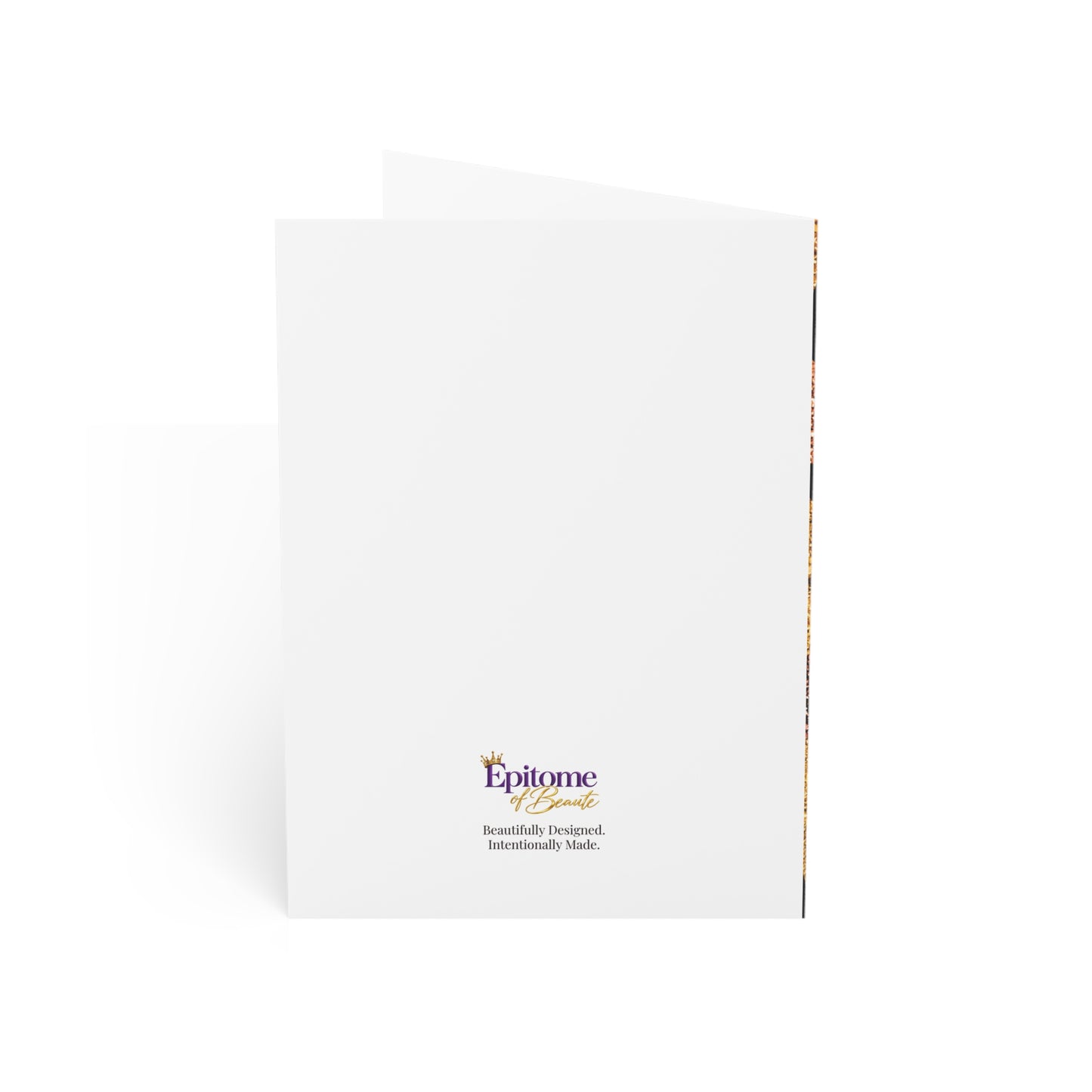 Happy New Year 2027 Glam Greeting Card | Holiday Celebration Card