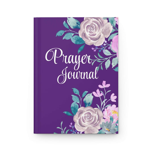 Floral Prayer Journal - Hardcover Matte Finish for Reflection and Gratitude