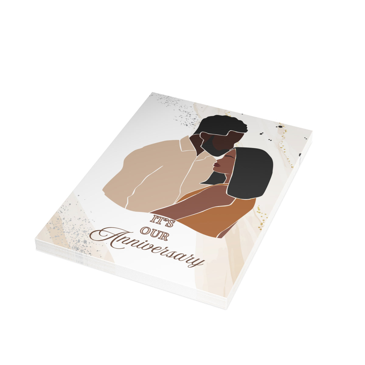 It's Our Anniversary" Romantic Couple Greeting Card