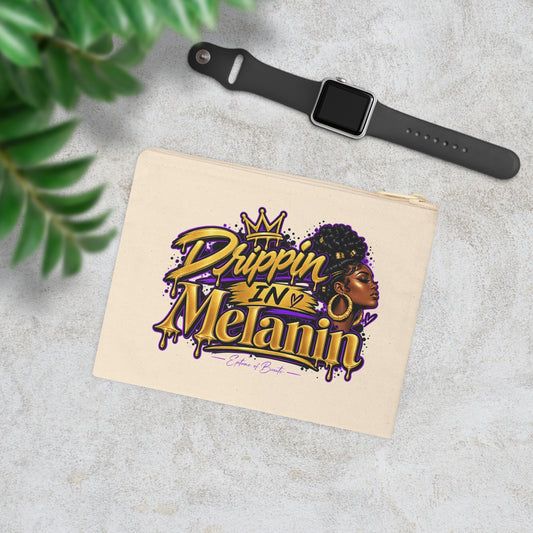 Drippin’ in Melanin | Accessory Pouch
