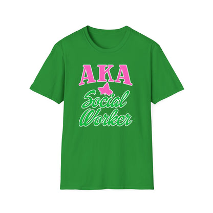 AKA Social Worker T-Shirt | Social Worker Graphic Tee