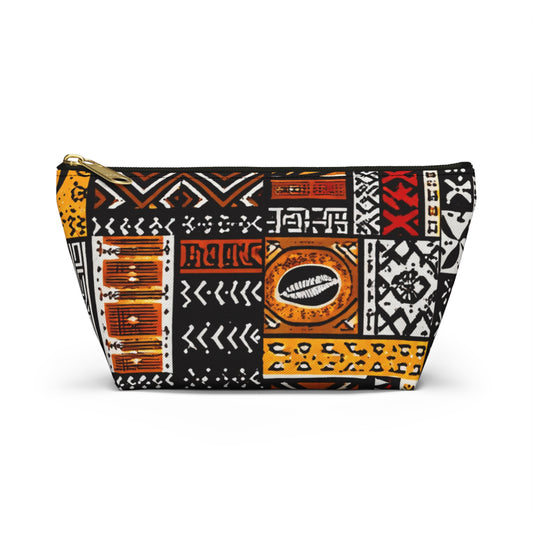 Tribal Patchwork Accessory Pouch