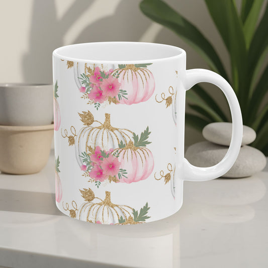 Blush Harvest Ceramic Mug