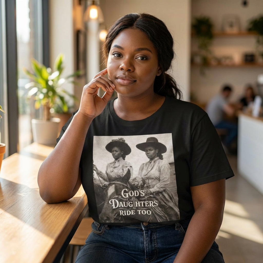 God's Daughters Ride Too Tee