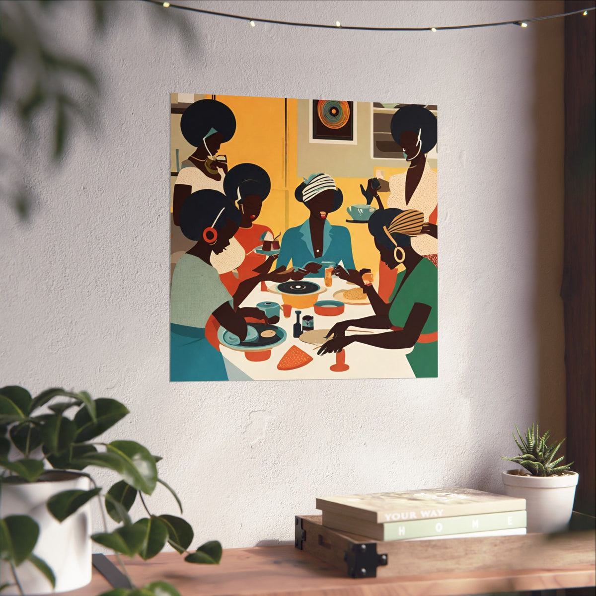 Sunday Brunch - Mid-Century Black Women Poster
