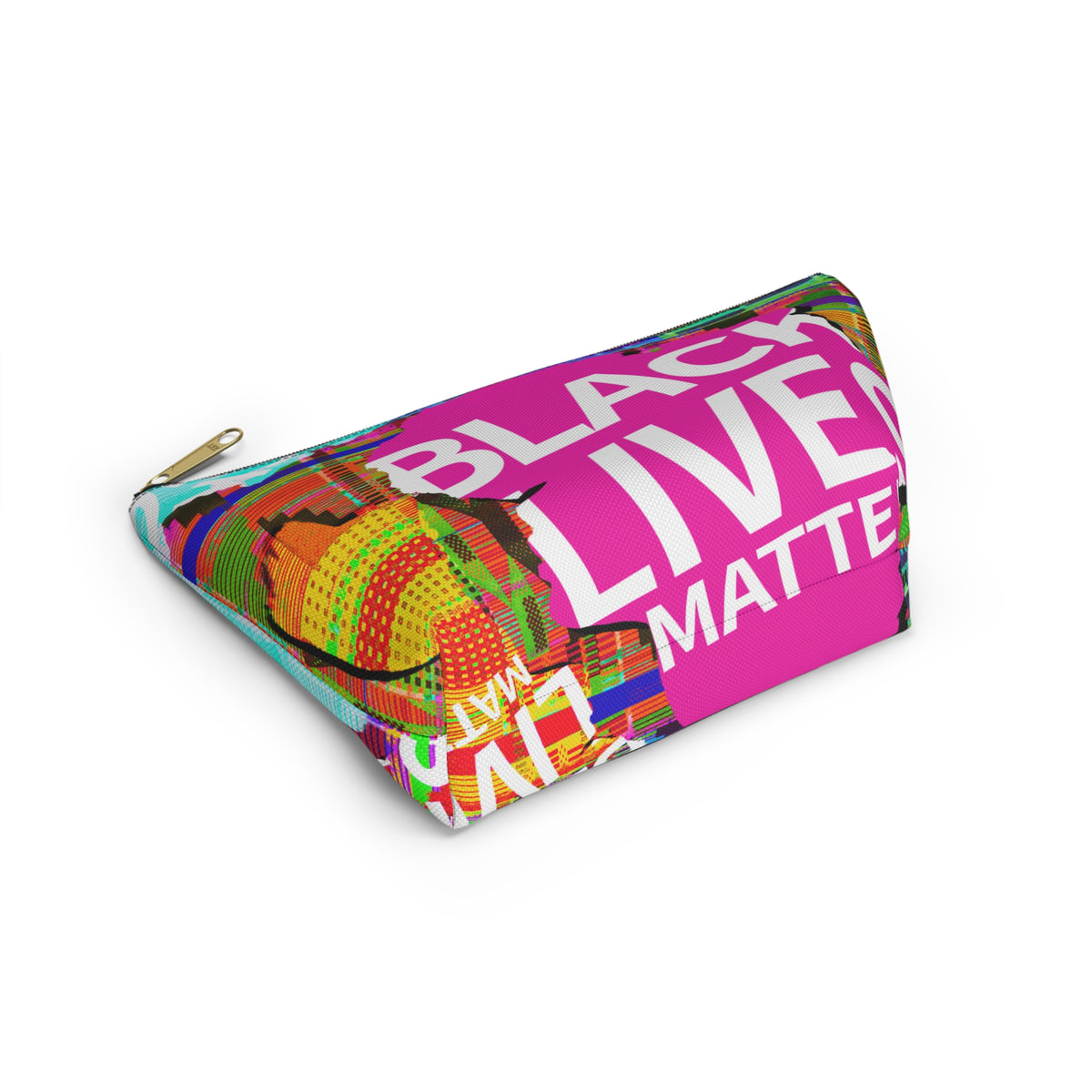 Black Lives Matter Accessory Pouch — T‑Bottom Bag