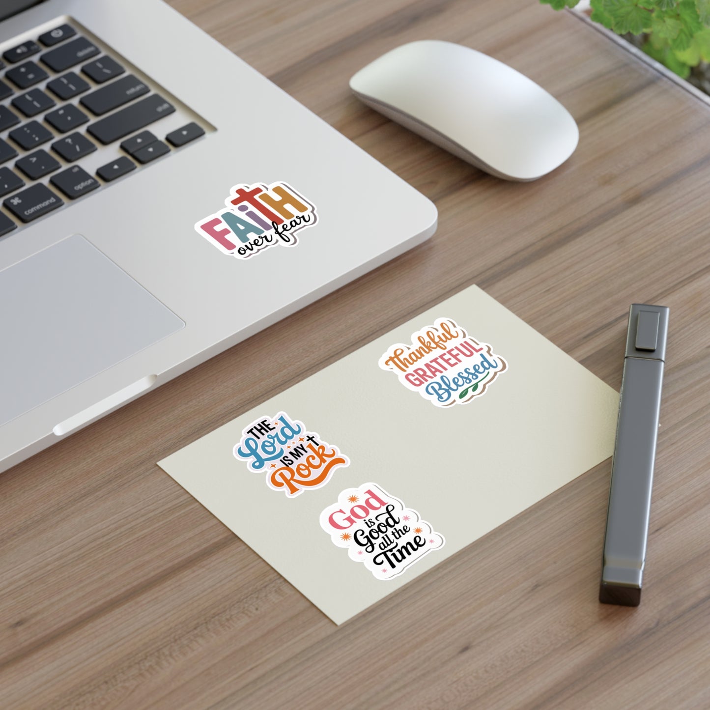 Christian Faith Sticker Pack | Inspirational Waterproof Vinyl Stickers