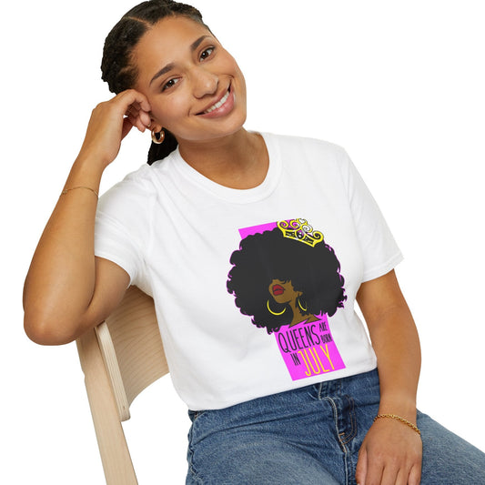 July Queen Birthday T-Shirt