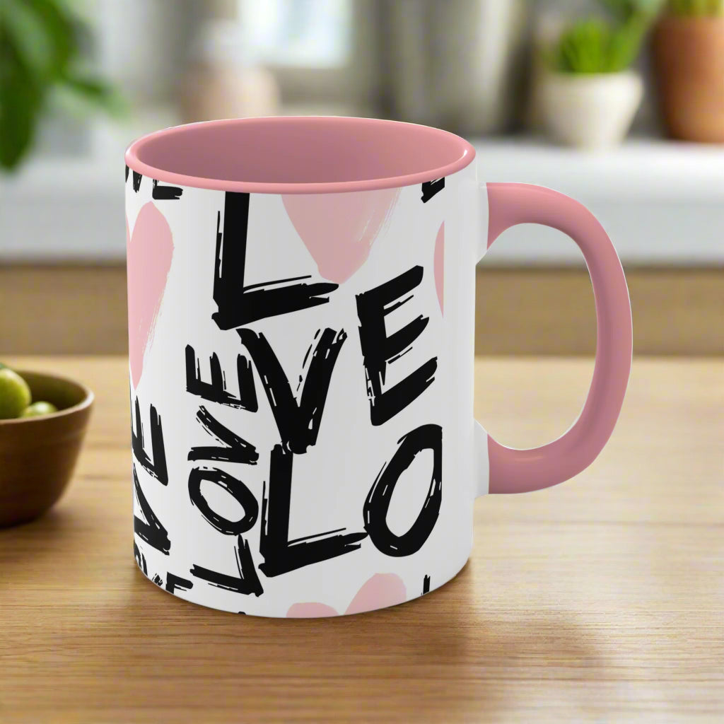 Love Accent Coffee Mug